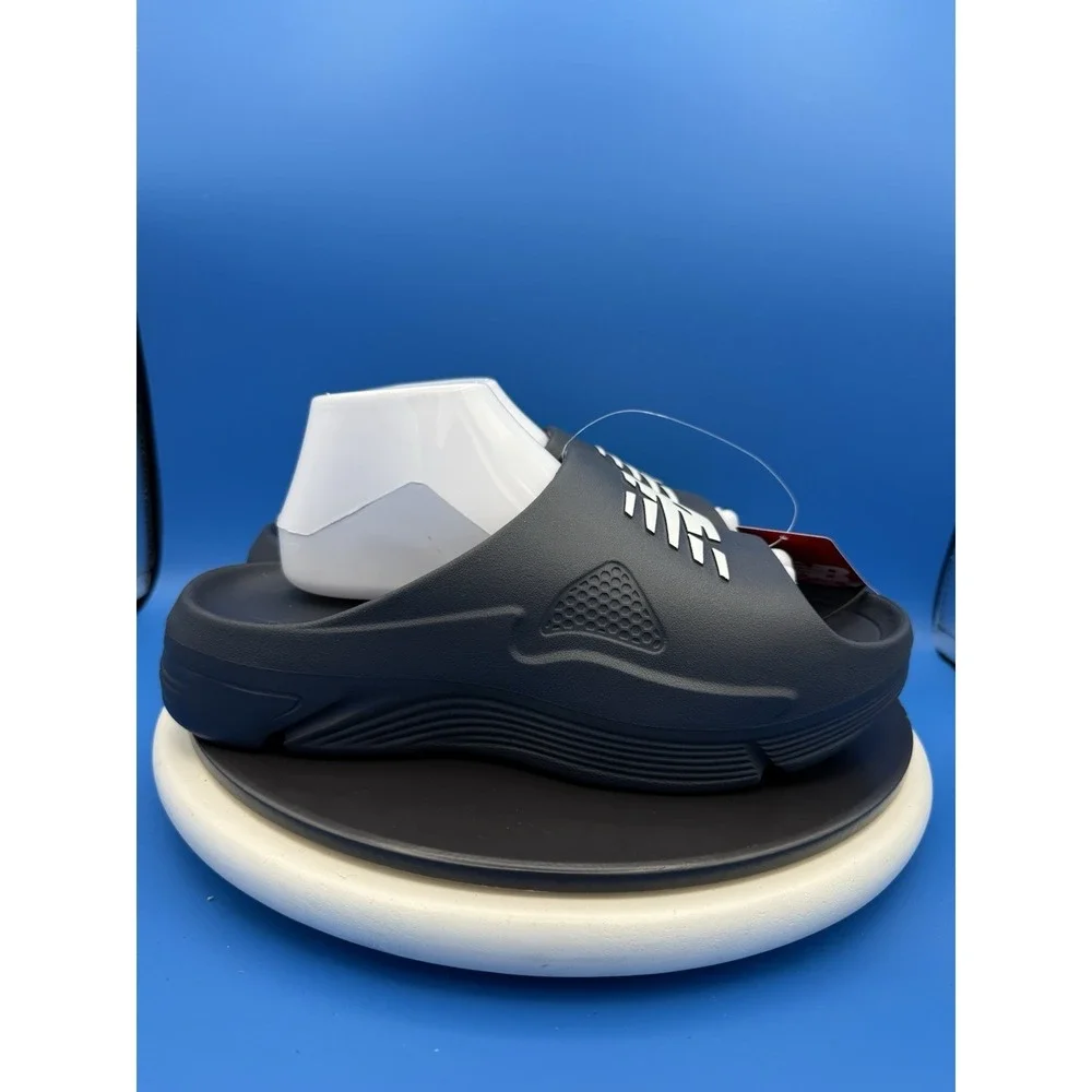 New Balance Fuel Cell Slide Mens Size 11D Navy Blue Recovery Slip On Sandals NEW